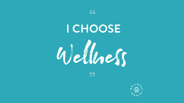 August is National Wellness Month